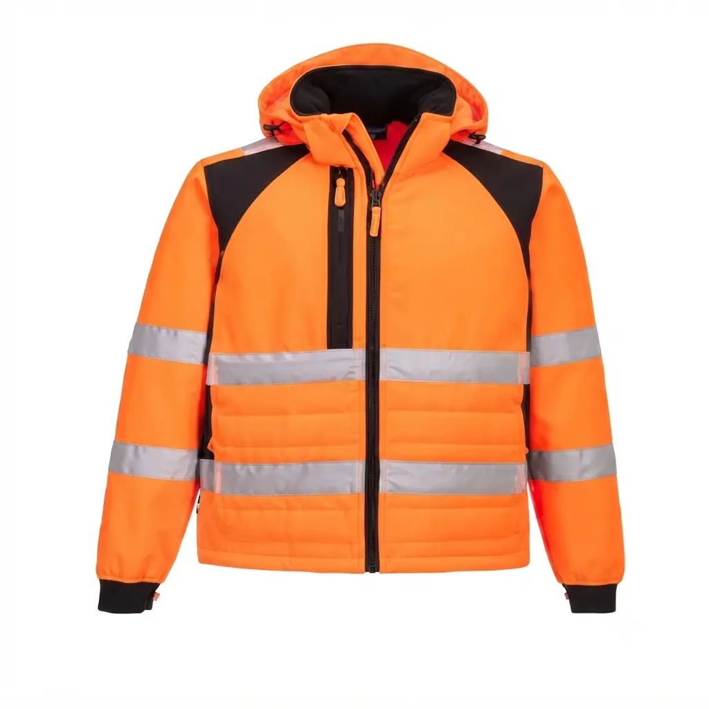 NW-2503- Hi-Vis Square Baffle Jacket